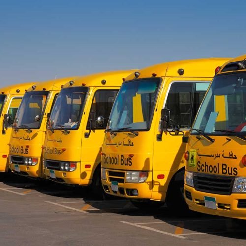 School Transportation- bab al madina bus