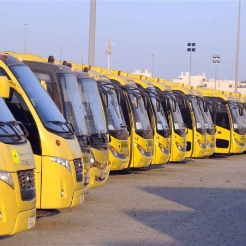 School Transportation- bab al madina bus