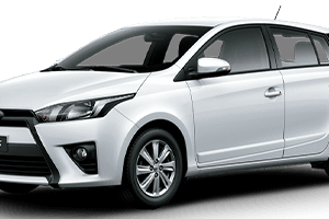Toyota Yaris rental car in Dubai from AED 46 per day