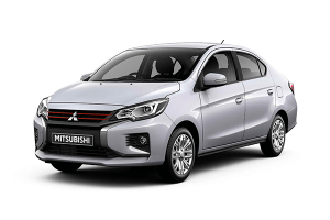 Mitsubishi Attrage rental car in Dubai from AED 42 per day