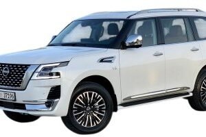 Nissan Patrol V8 LE Platinum SUV for rent in Dubai from AED 550 per day