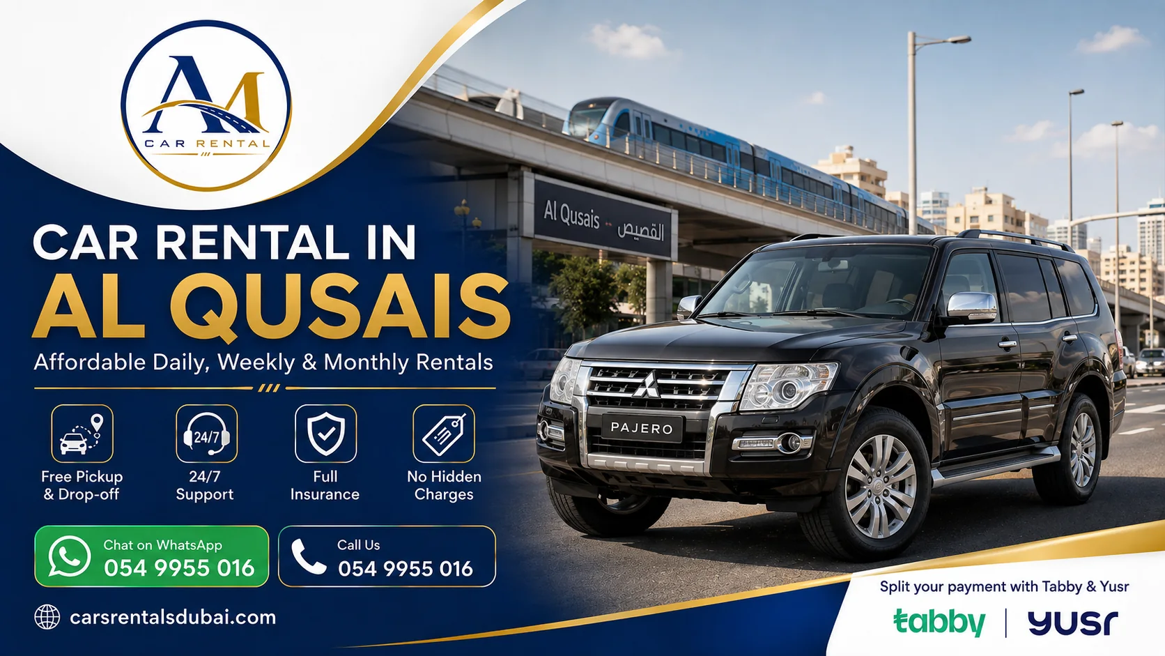 Car rental in Al Qusais, Dubai - Al Madina Car Rental