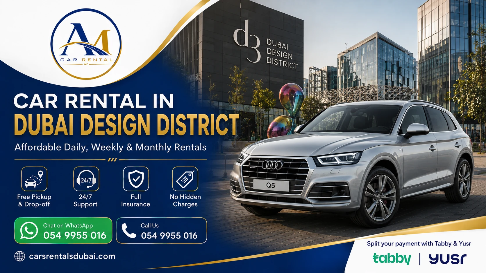 Car rental in DAMAC Hills, Dubai - Al Madina Car Rental