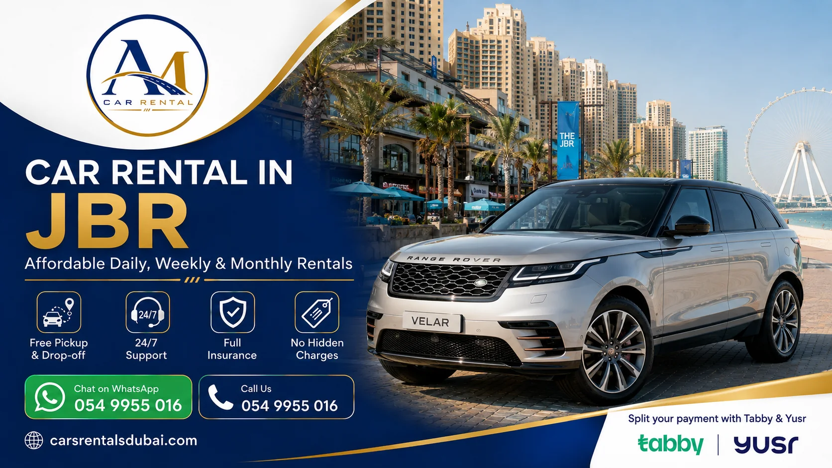 Car rental in JBR, Dubai - Al Madina Car Rental