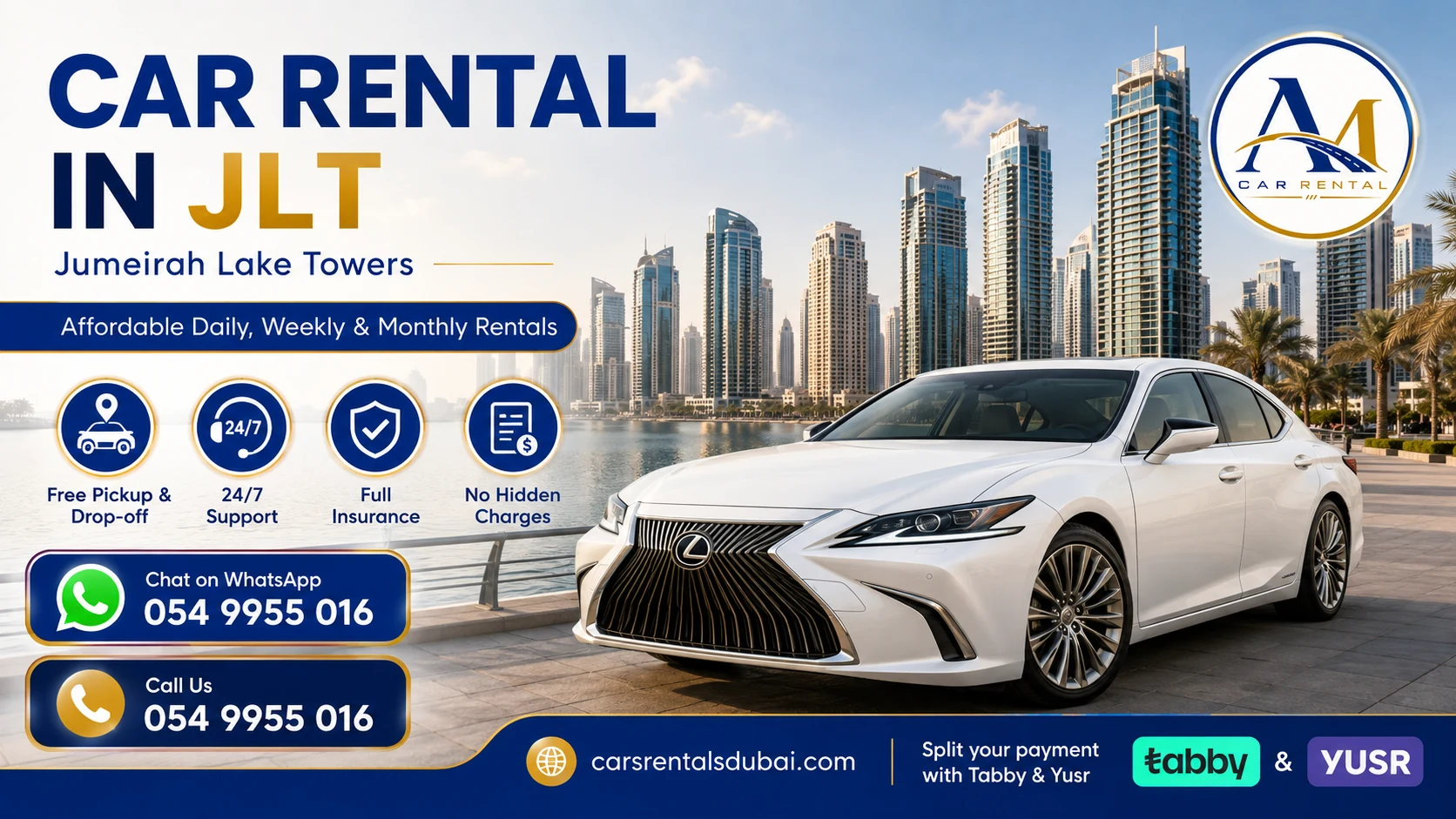 Car rental in JLT, Dubai - Al Madina Car Rental
