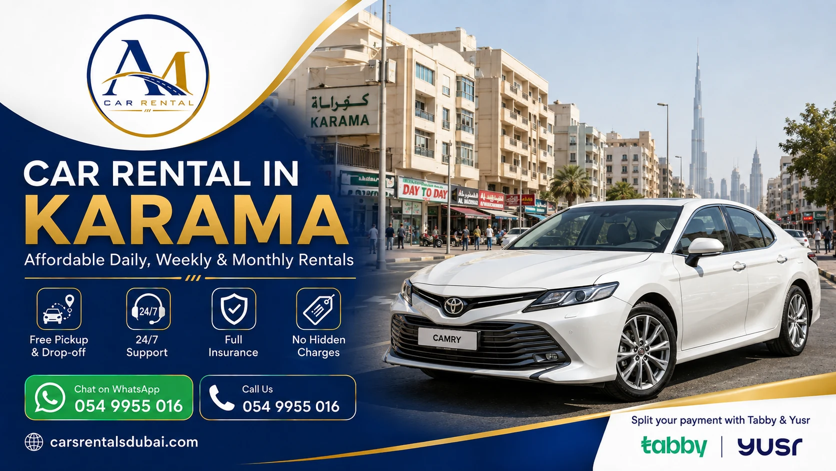 Car rental in Karama, Dubai - Al Madina Car Rental