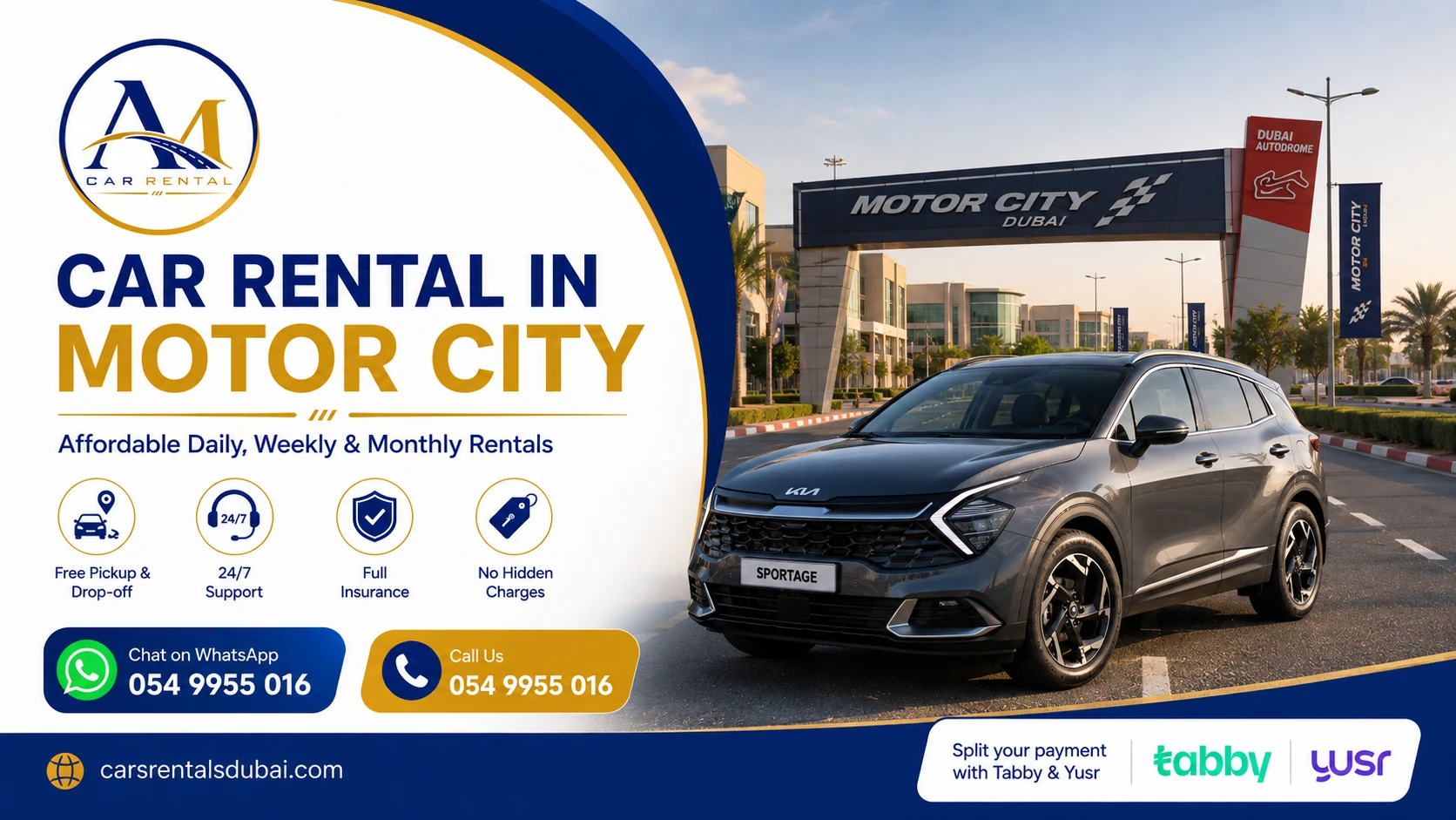 Car rental in Motor City, Dubai - Al Madina Car Rental