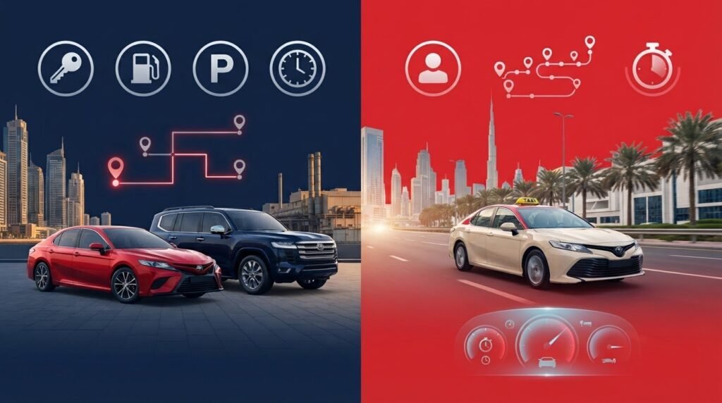 Car Rental vs. Taxi in Dubai: Which Is Cheaper?