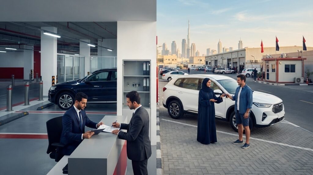 Diamondlease Monthly SUV Rates vs Local Al Khail Gate Car Hire: 2026 Comparison