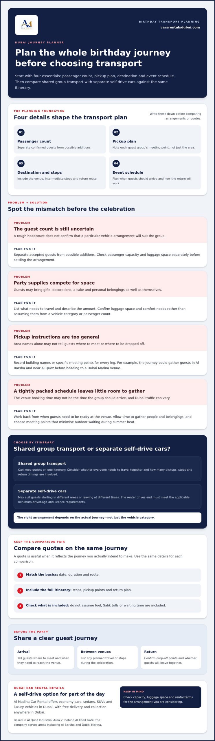 Minibus Rental for Dubai Birthday Parties: 2026 Guide