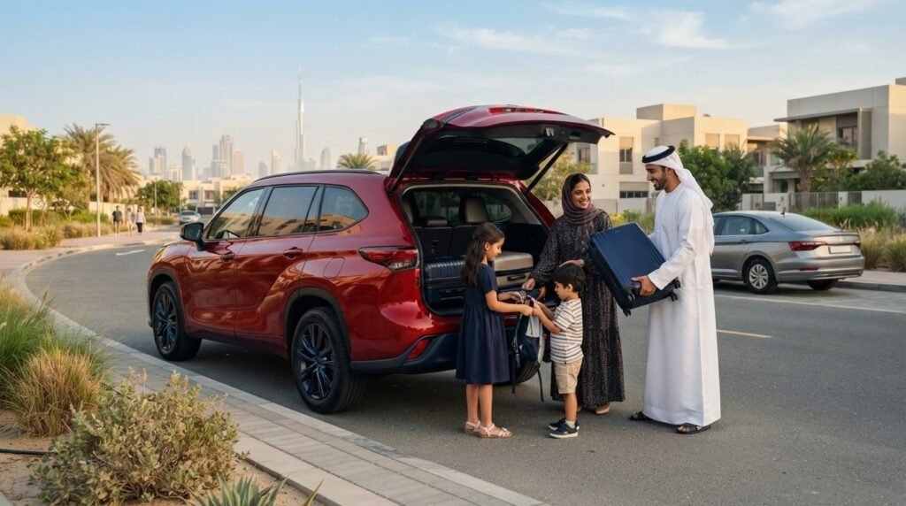 Stress-Free Family Car Hire in Al Khail Gate: A Practical Dubai Guide